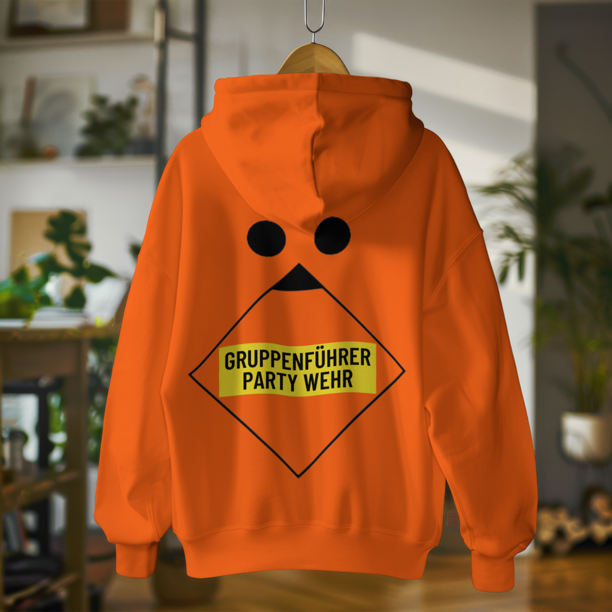 Feuerwehr Hoodie „Gruppenführer“ mit Bauchtasche