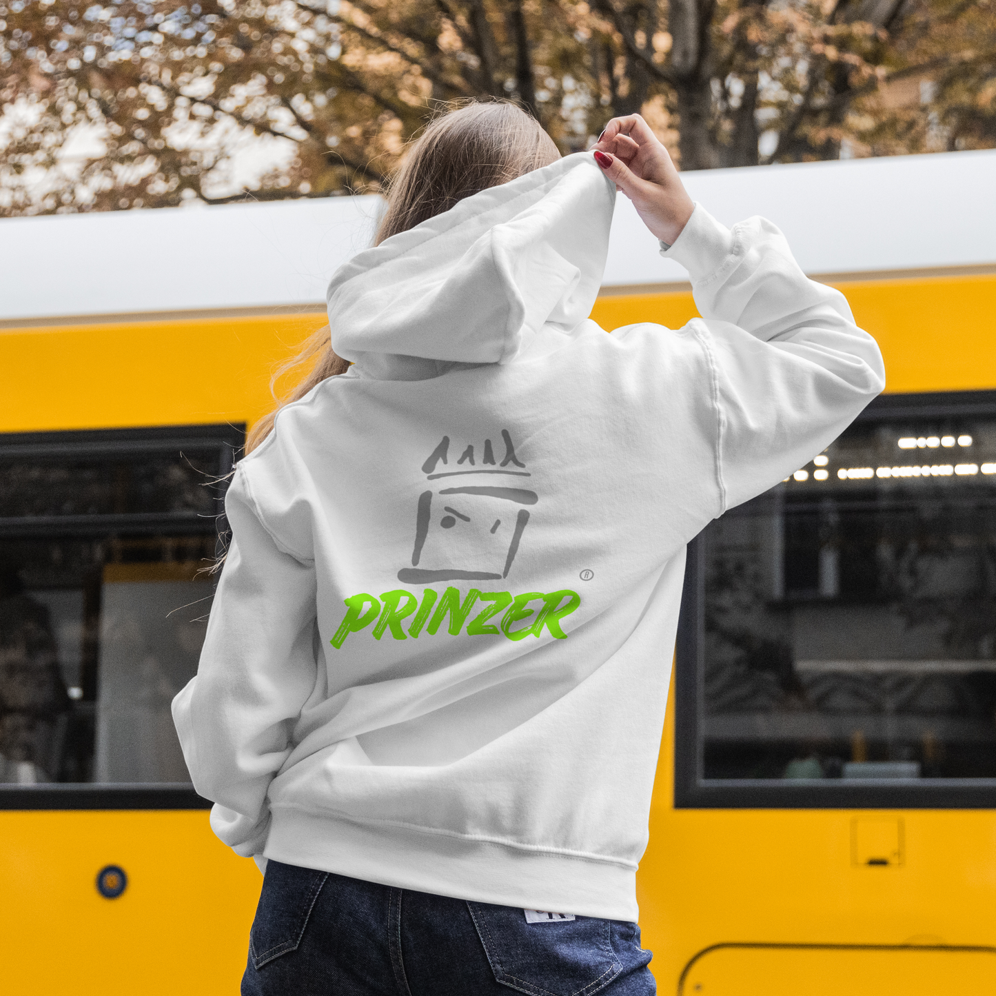 HigherBlanks Premium Hoodie - Mit Prinzer Druck