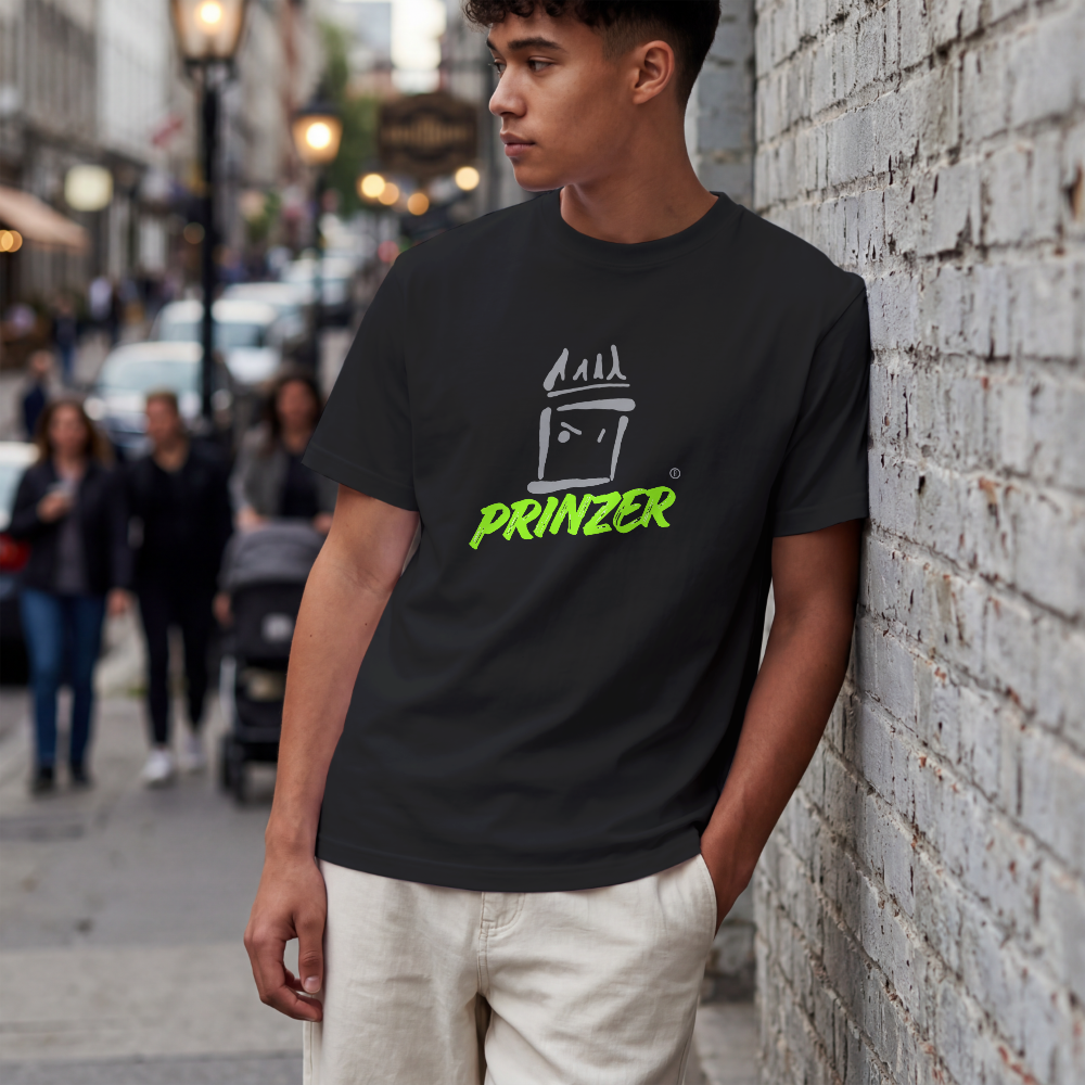 HigherBlanks Premium T-Shirt-Mit Prinzer Druck
