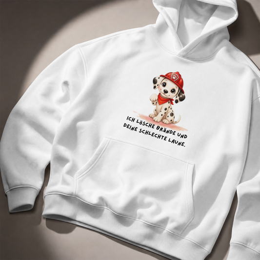 Feuerwehr Hoodie „Dalmatiner“ mit Spruch