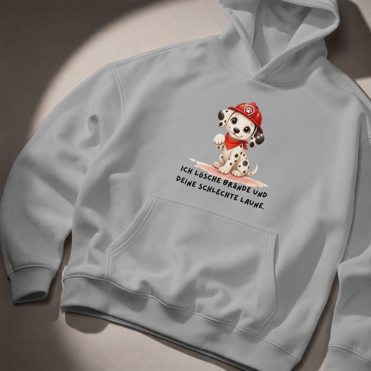Feuerwehr Hoodie „Dalmatiner“ mit Spruch