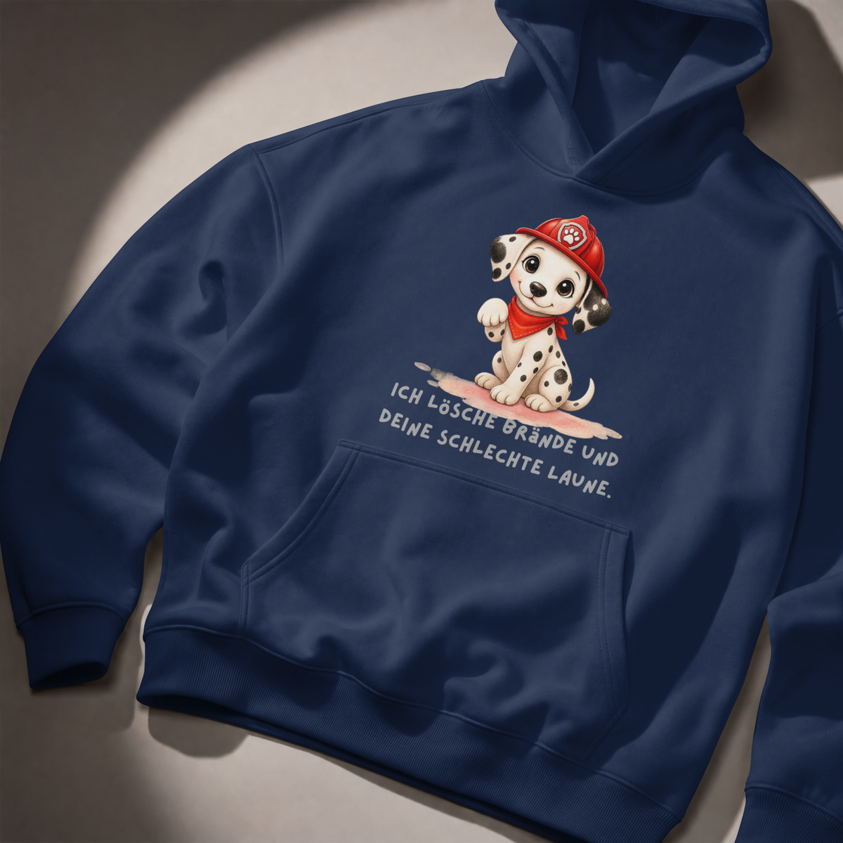 Feuerwehr Hoodie „Dalmatiner“ mit Spruch