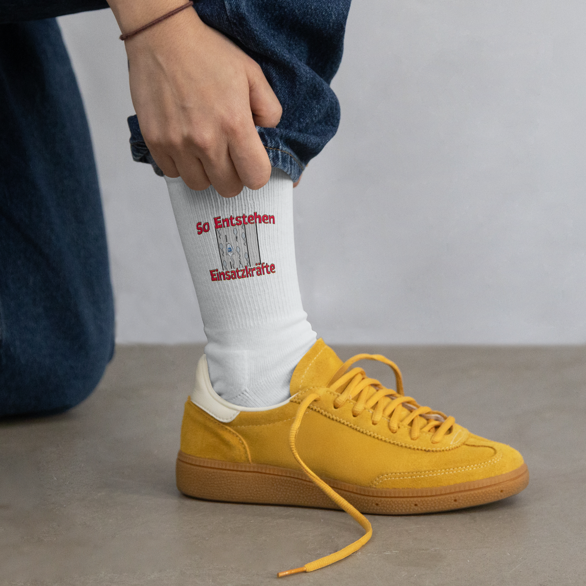 Rettungsgasse Socken