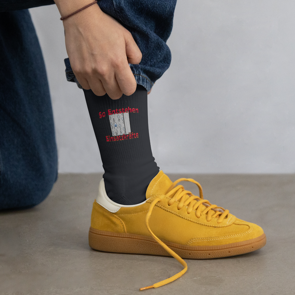 Rettungsgasse Socken