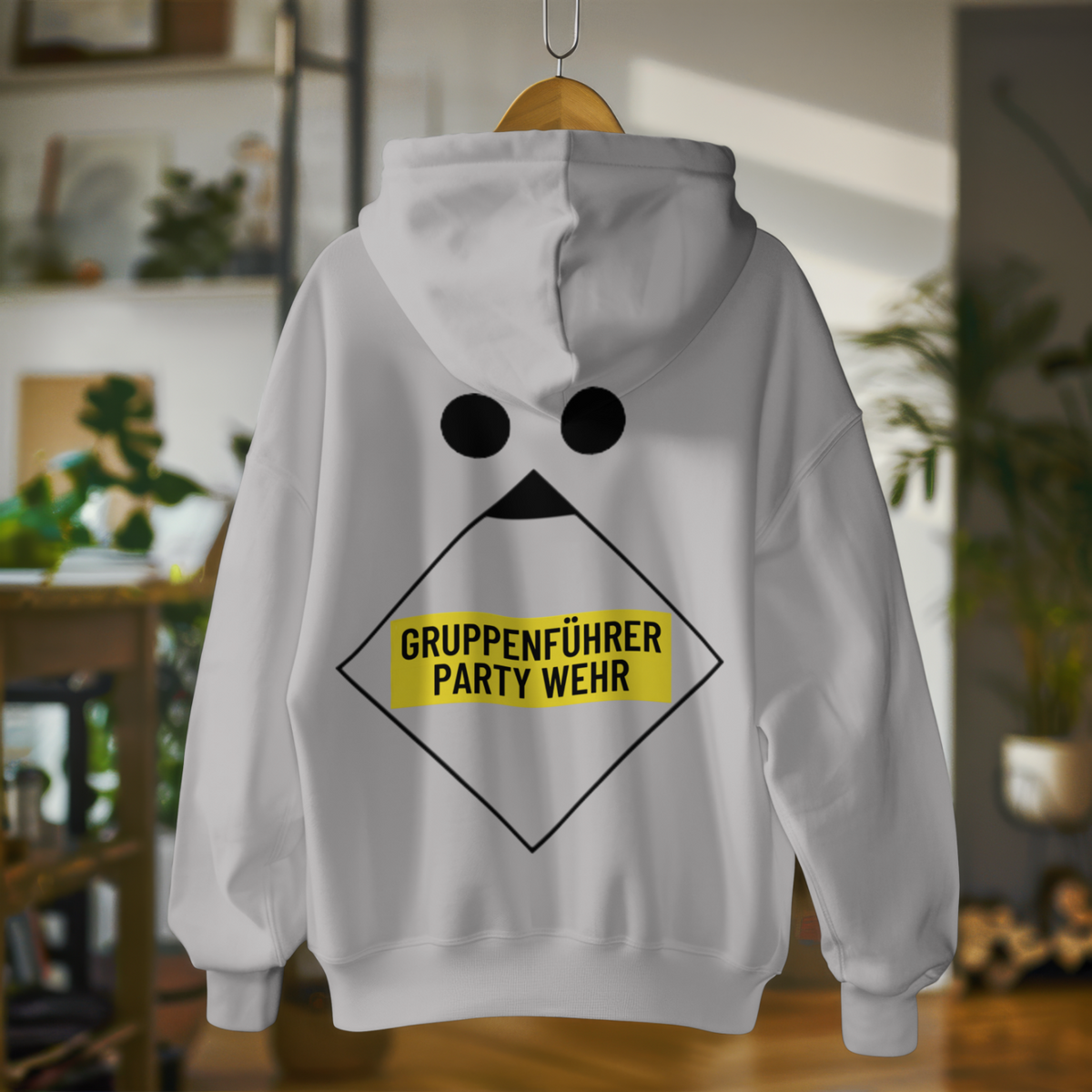 Feuerwehr Hoodie „Gruppenführer“ mit Bauchtasche